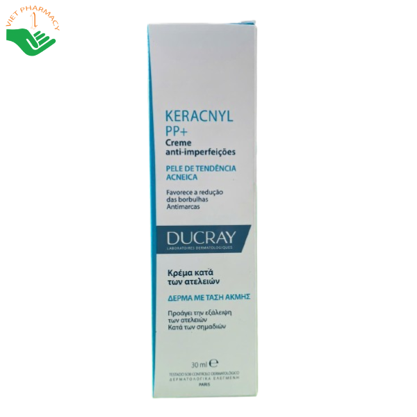 Keracnyl PP Anti- Blemish Soothing Cream - Kem dưỡng giảm mụn, làm mờ thâm mụn  